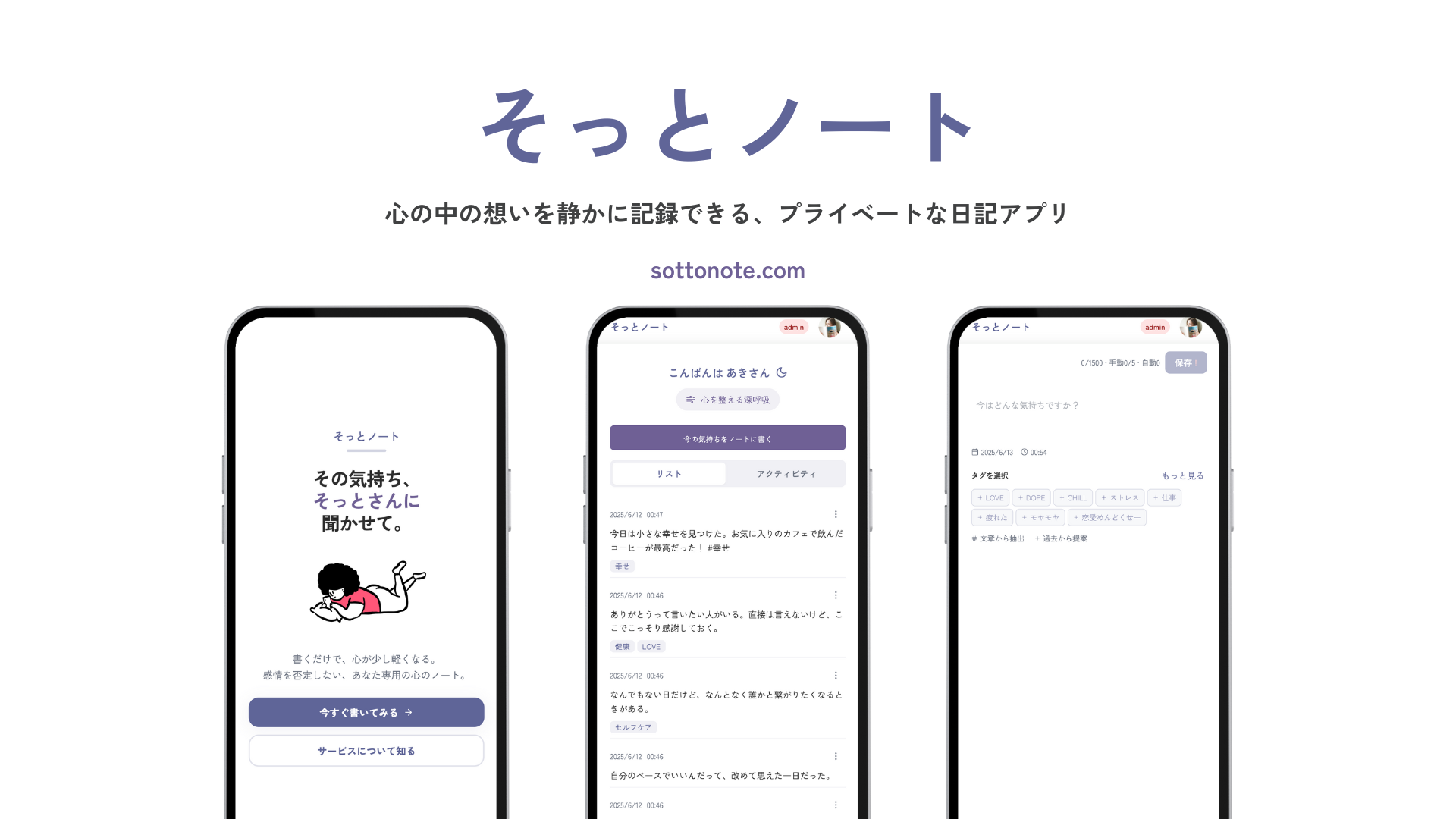 そっとノート